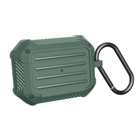 Husa de Protectie cu Carabina, Apple AirPods Pro, Verde